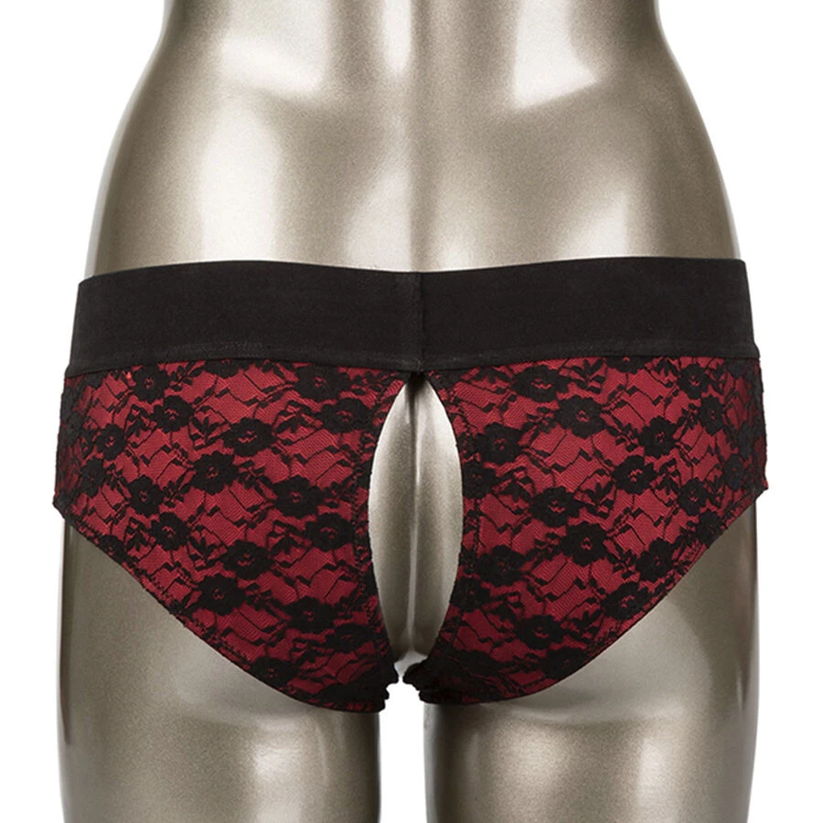CALEXOTICS - SCANDALO SET DI SLIP SENZA CAVALLO CON DILDO TAGLIA L/XL